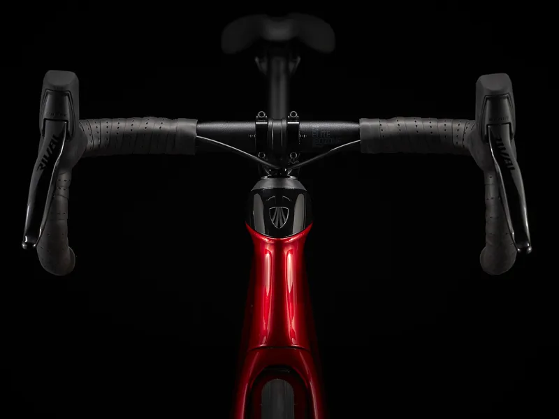 TREK Domane SL 6 AXS Road Bike in Crimson and Trek Black -5